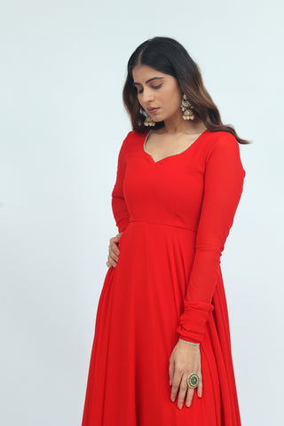 Aaliya Anarkali Sharara Set