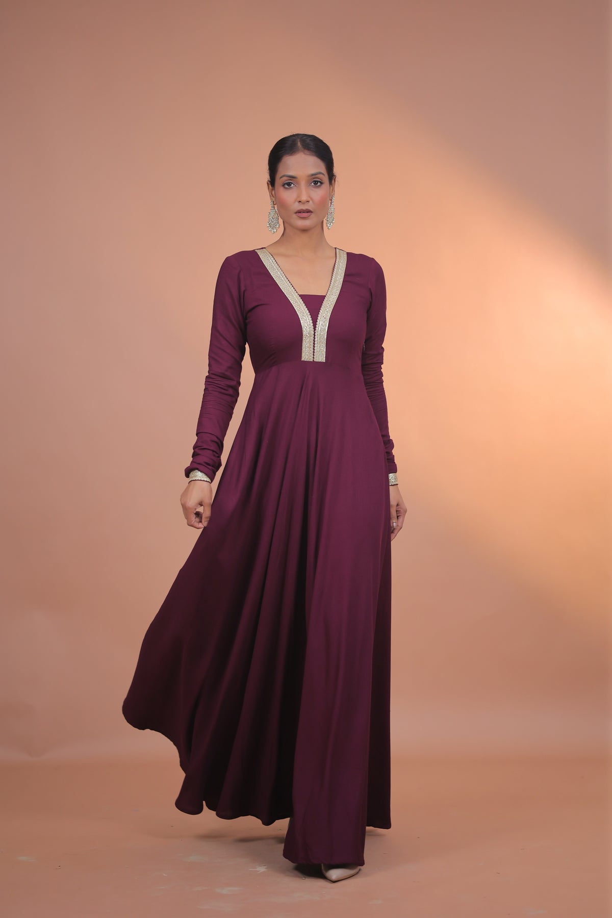 Aarohi Rayon Anarkali Dress