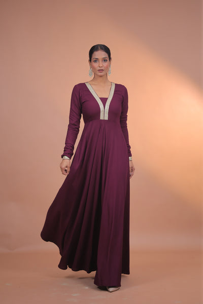 Aarohi Rayon Anarkali Dress