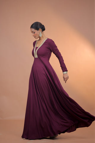 Aarohi Rayon Anarkali Dress